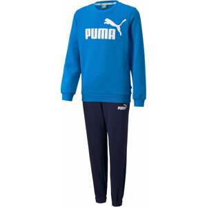 PUMA Joggingová souprava  bílá / noční modrá / světlemodrá