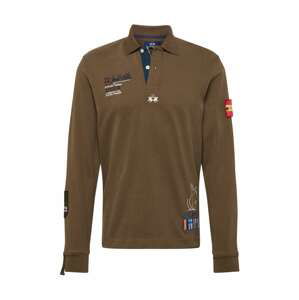 La Martina Shirt 'SMP315JS005'  khaki / mix barev