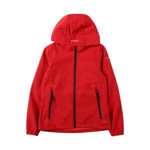 ICEPEAK Outdoorová bunda 'KOBRYN'  ohnivá červená / černá / bílá