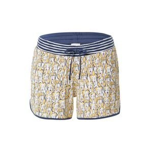 Mey Pyžamové kalhoty 'Samantha'  zlatá / bílá / námořnická modř