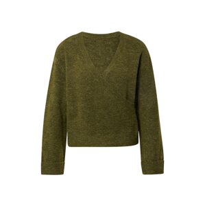 PIECES Svetr 'FANNA'  khaki