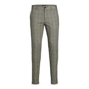 JACK & JONES Chino kalhoty 'Marco Phil'  béžová / hnědá / černá