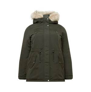 Vero Moda Curve Zimní parka 'AGNES BEATE'  khaki