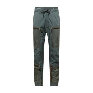 G-Star RAW Cargohose  tmavě šedá / stříbrně šedá / oranžová