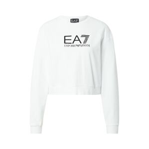 EA7 Emporio Armani Mikina  offwhite / černá