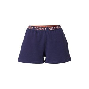 Tommy Hilfiger Underwear Pyžamové kalhoty  námořnická modř / bílá / tmavě oranžová