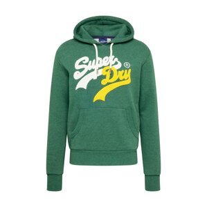 Superdry Mikina  bílá / oranžová / červená / zelená