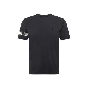 Calvin Klein Performance Funkční tričko  bílá / černá