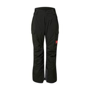 HELLY HANSEN Outdoorové kalhoty  černá / melounová