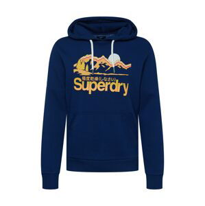 Superdry Mikina 'Great Outdoors'  oranžová / námořnická modř / bílá