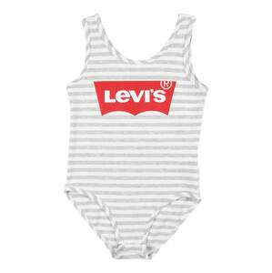 LEVI'S Dupačky/body  šedá / bílá / červená