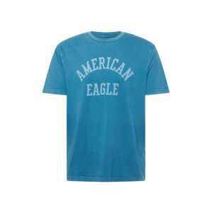 American Eagle Tričko  nebeská modř / světlemodrá