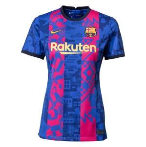 NIKE Funkční tričko 'FC Barcelona 2021/22 Stadium Third'  královská modrá / tmavě růžová / žlutá / námořnická modř
