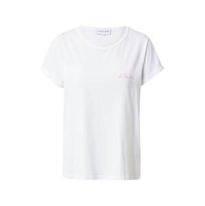 Maison Labiche Tričko 'Poitou'  bílá / pink