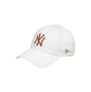 NEW ERA Cap  bílá / hnědá