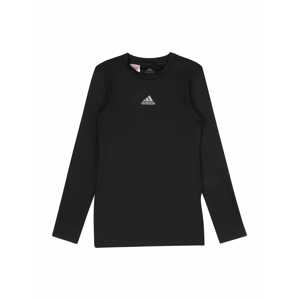 ADIDAS PERFORMANCE Funkční tričko  černá / bílá