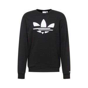 ADIDAS ORIGINALS Mikina  černá / bílá