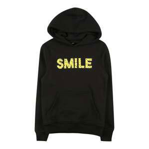 Mister Tee Mikina 'Smile Hoody'  žlutá / černá