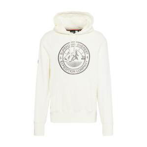 Superdry Mikina 'Expedition'  offwhite / antracitová