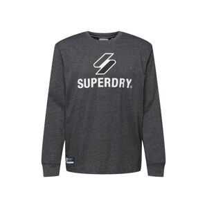 Superdry Tričko  marine modrá / tmavě šedá / červená / černá / bílá