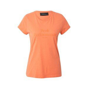 PEAK PERFORMANCE Funkční tričko  jasně oranžová