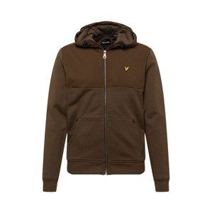 Lyle & Scott Mikina s kapucí  olivová