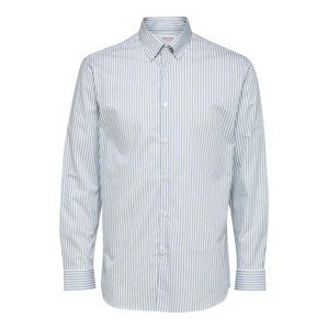 SELECTED HOMME Košile  bílá / modrá