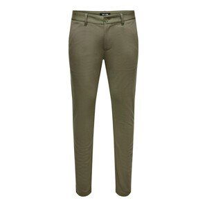 Only & Sons Chino kalhoty 'Mark'  olivová