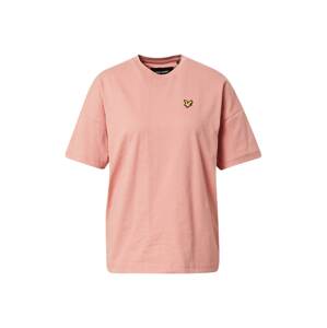 Lyle & Scott Oversized tričko  zlatě žlutá / růžová / černá