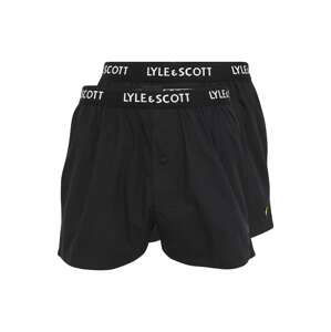 Lyle & Scott Boxerky 'DYLAN'  černá / bílá