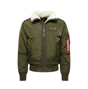 ALPHA INDUSTRIES Zimní bunda  olivová