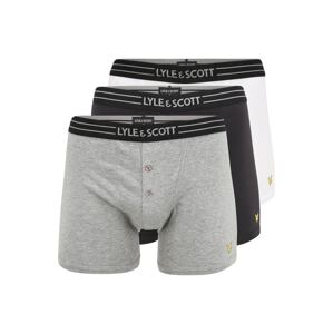 Lyle & Scott Boxerky 'LEWIS'  námořnická modř / světle šedá / černá / bílá