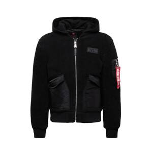 ALPHA INDUSTRIES Přechodná bunda  červená / černá