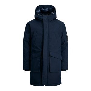 Jack & Jones Plus Zimní bunda 'Terrazzo'  námořnická modř