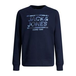 Jack & Jones Junior Mikina 'Miko'  modrá / námořnická modř