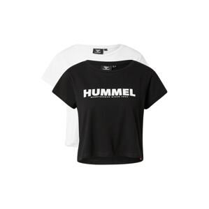 Hummel Funkční tričko  růže / černá / bílá