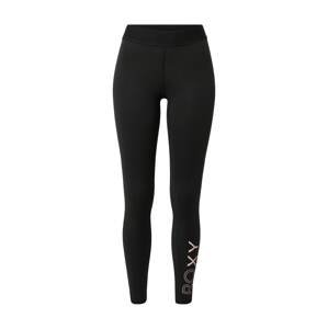 ROXY Sportovní kalhoty 'DO THE JAZZ'  černá / pastelově růžová
