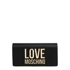 Love Moschino Peněženka  černá / zlatá