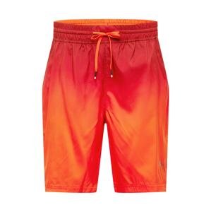 PUMA Sportovní kalhoty  oranžová / červená třešeň