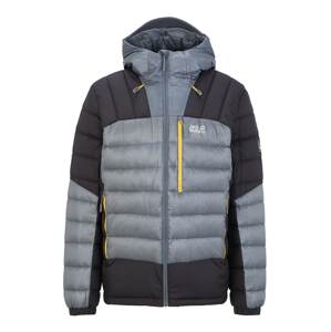 JACK WOLFSKIN Outdoorová bunda 'North Climate'  antracitová / šedá