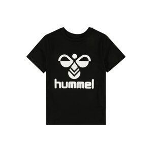 Hummel Funkční tričko 'Tres'  černá / bílá