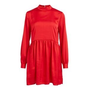 VILA Košilové šaty 'Olinea'  červená