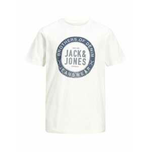 Jack & Jones Junior Tričko  bílá