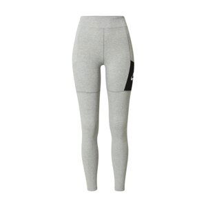 Nike Sportswear Legíny  šedý melír / černá / bílá