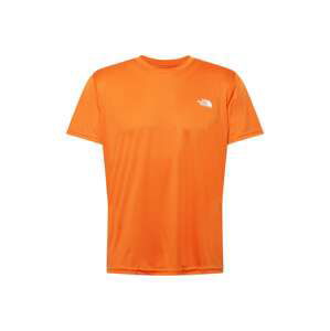 THE NORTH FACE Funkční tričko  oranžová / bílá