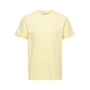 SELECTED HOMME Tričko 'Norman'  světle žlutá