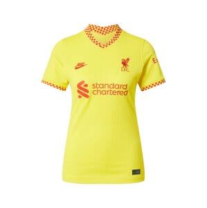 NIKE Funkční tričko 'Liverpool FC 2021/22 Stadium Third'  žlutá / červená