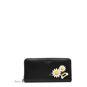 Kate Spade Portemonnaie  černá / bílá / žlutá / tmavě zelená