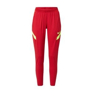 NIKE Sportovní kalhoty  červená / žlutá