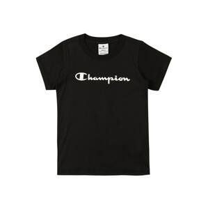 Champion Authentic Athletic Apparel Tričko  černá / bílá